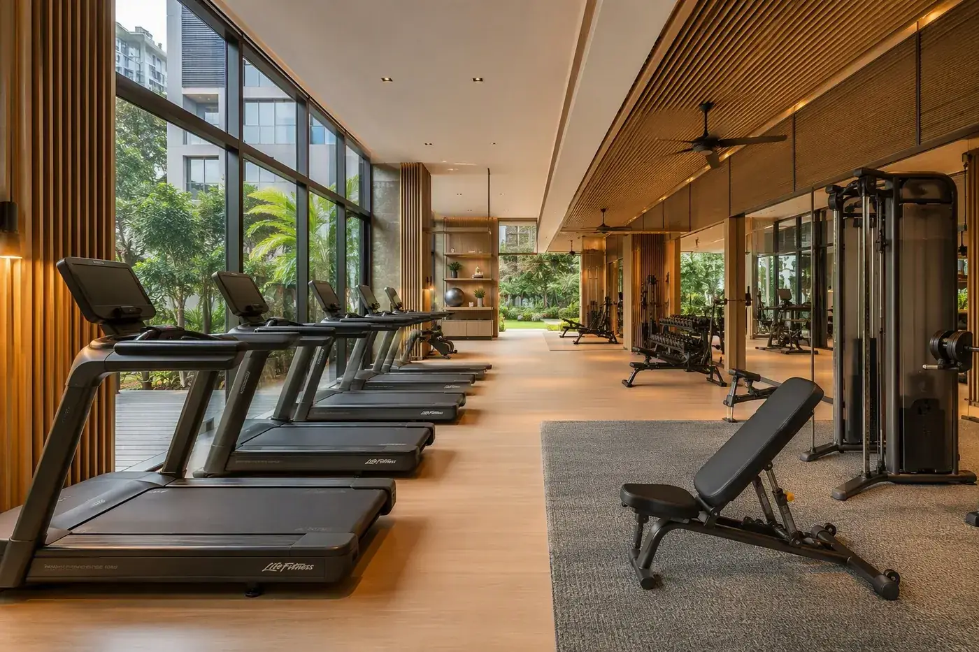 Gym and fitness studio — Wynwood Grand EC